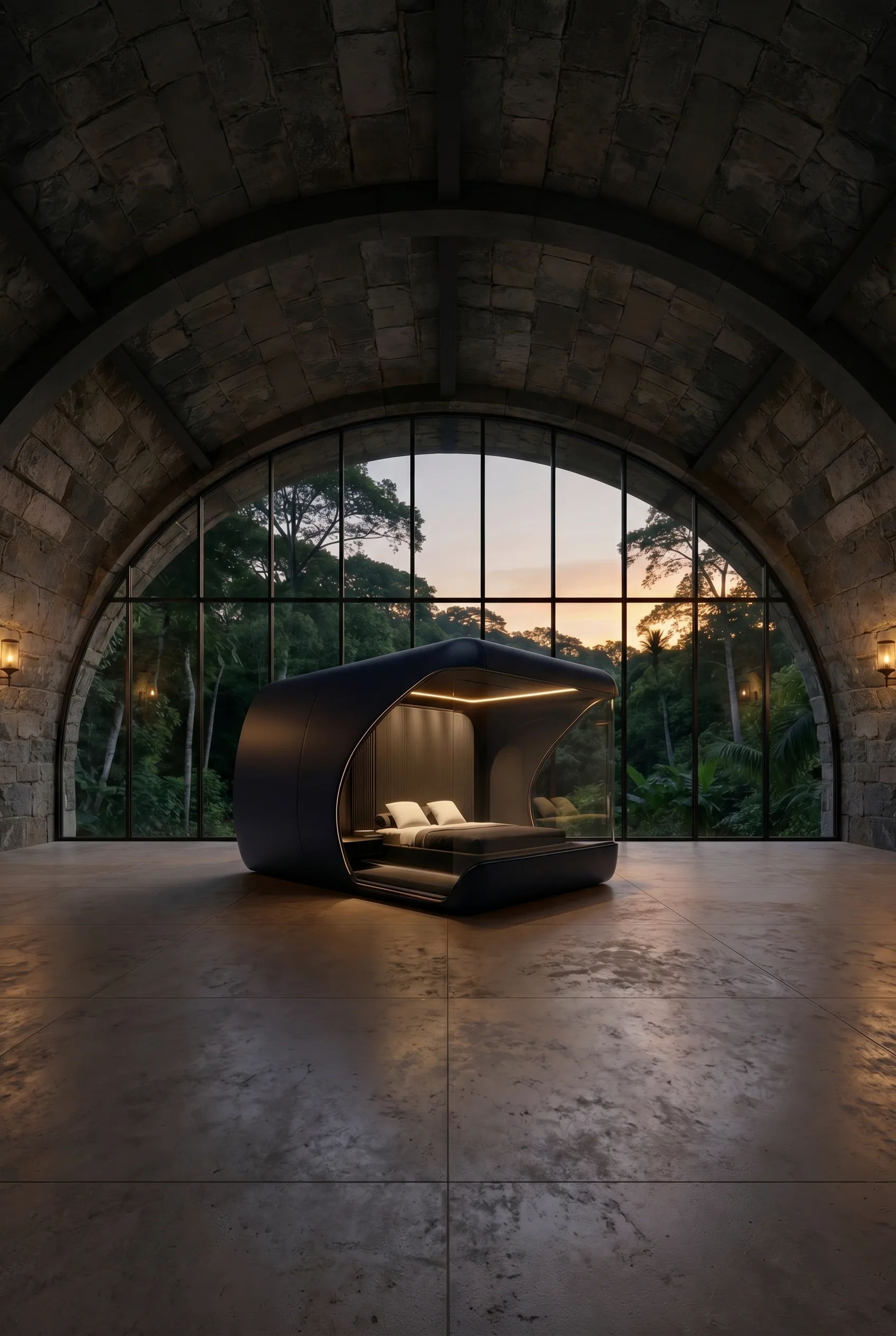 Modern intelligent bedroom